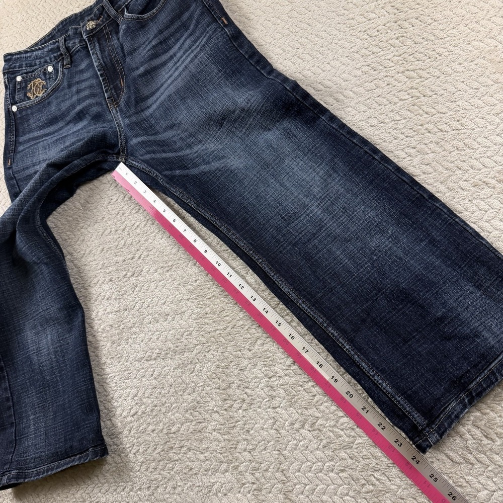Roberto Cavalli Firenze Jeans Men's 32x24 (hemmed) Luxury denim Made in Italy - Picture 12 of 16